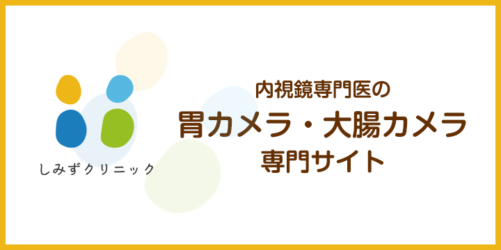 内視鏡専門医の胃カメラ・大腸カメラ専門サイト